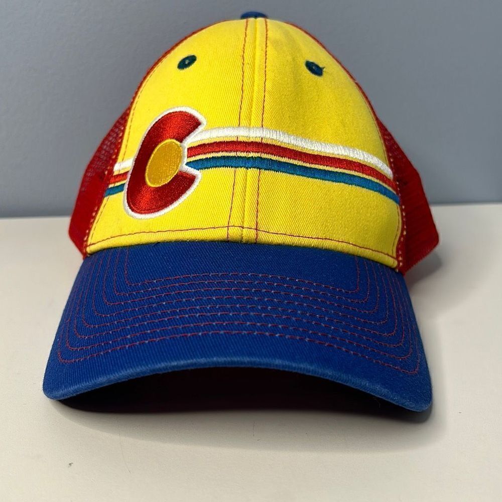 YoColorado Candystripe Trucker Hat Kids